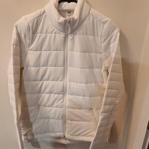 Citizen Women's White Quilted Puffer Jacket